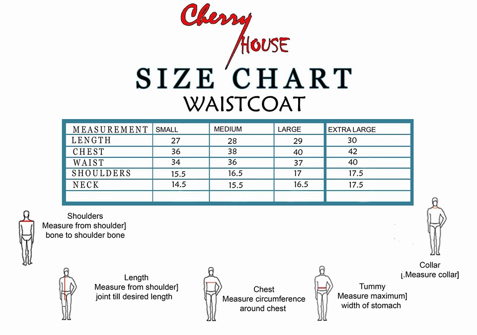 Stomach Measurement Chart